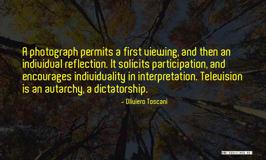 Viewing Others Quotes By Oliviero Toscani Viewing Others Quotes By Oliviero Toscani