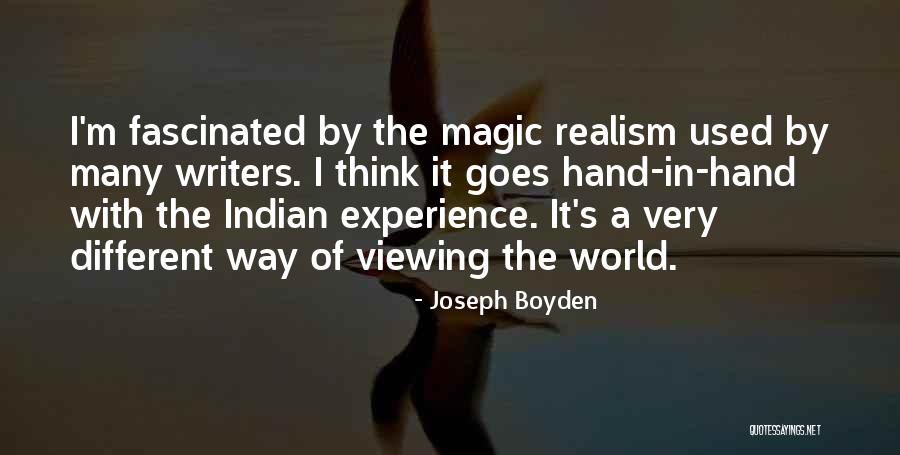 Viewing Quotes By Joseph Boyden