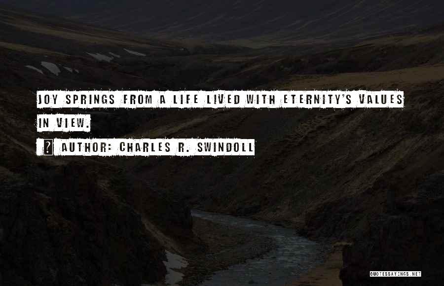 Views In Life Quotes By Charles R. Swindoll