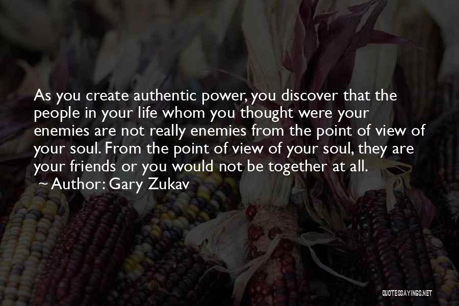 Views In Life Quotes By Gary Zukav