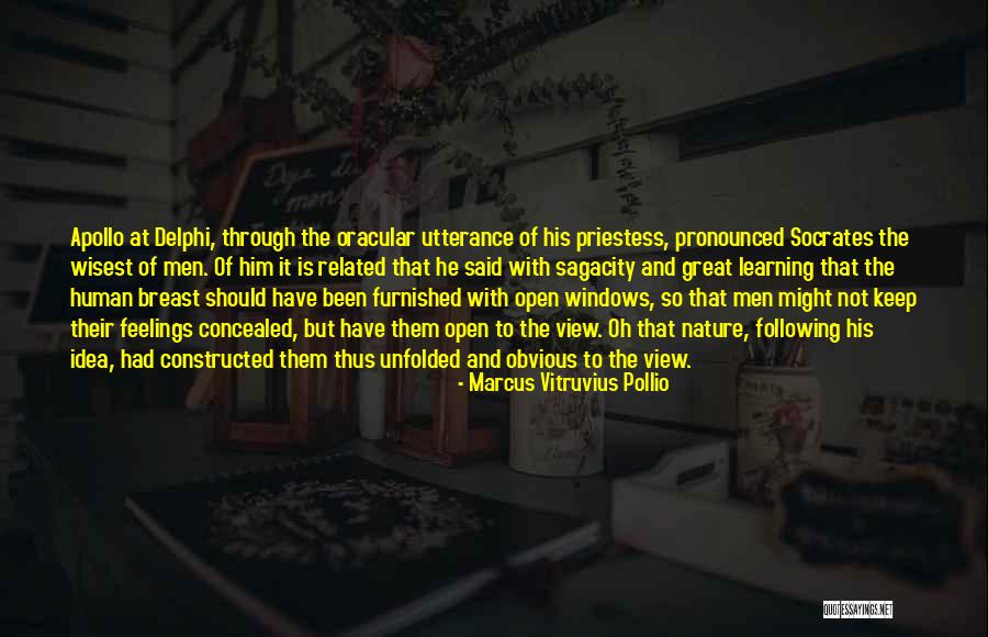 Views Nature Quotes By Marcus Vitruvius Pollio Views Nature Quotes By Marcus Vitruvius Pollio
