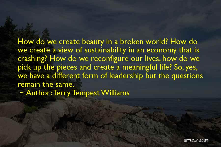 Views Of Beauty Quotes By Terry Tempest Williams