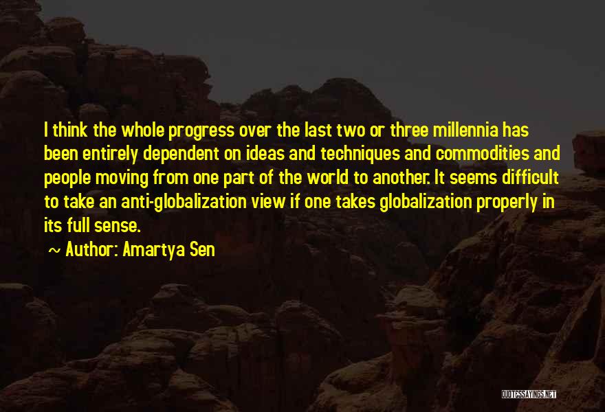Views On The World Quotes By Amartya Sen