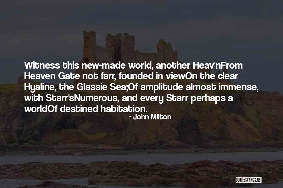 Views On The World Quotes By John Milton