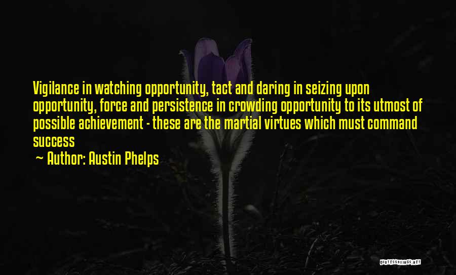 Vigilance Quotes By Austin Phelps