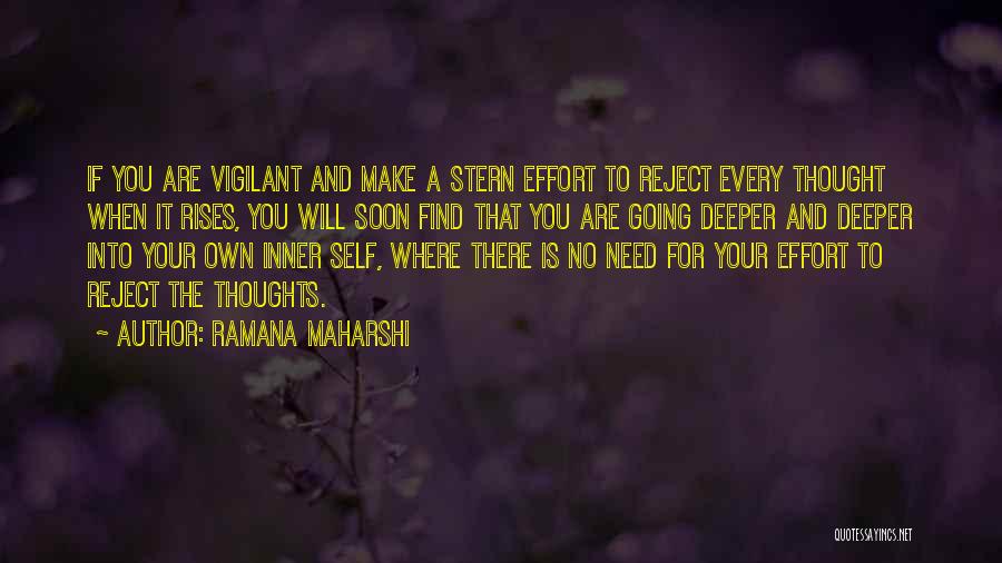 Vigilant Quotes By Ramana Maharshi