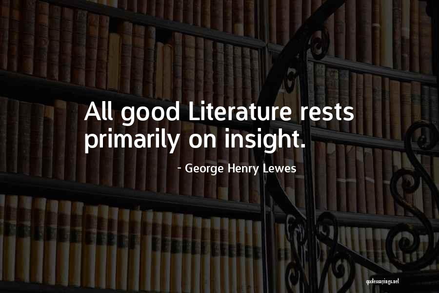 Vigneault Rangers Quotes By George Henry Lewes Vigneault Rangers Quotes By George Henry Lewes
