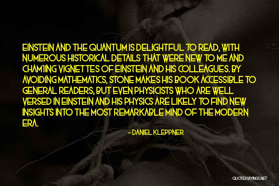 Vignettes Quotes By Daniel Kleppner Vignettes Quotes By Daniel Kleppner