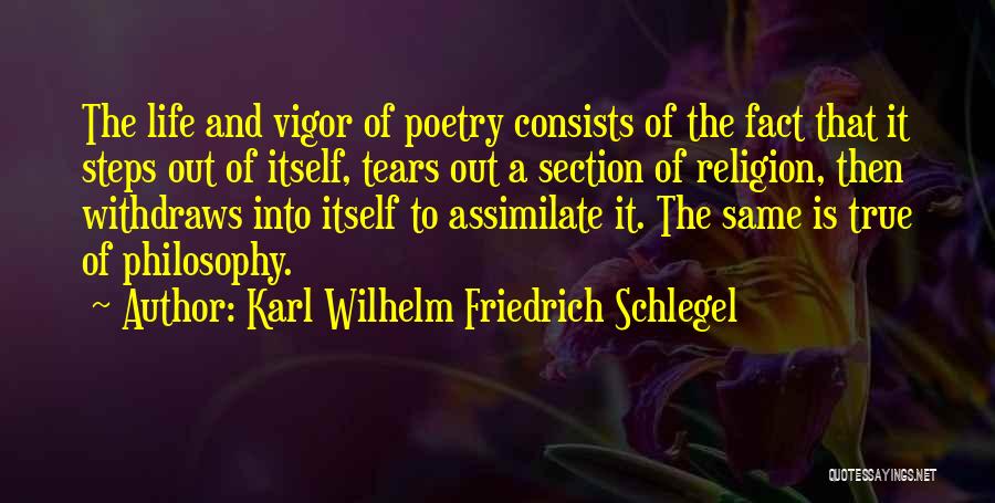 Vigor Quotes By Karl Wilhelm Friedrich Schlegel