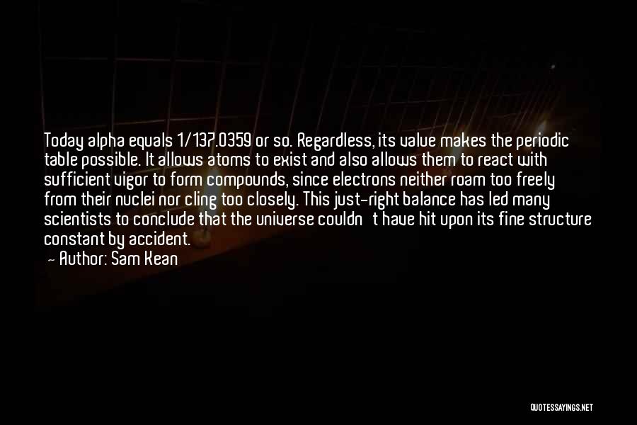 Vigor Quotes By Sam Kean