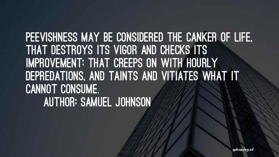 Vigor Quotes By Samuel Johnson