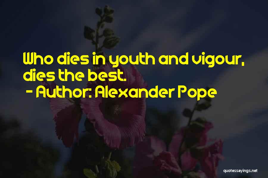 Vigour Quotes By Alexander Pope