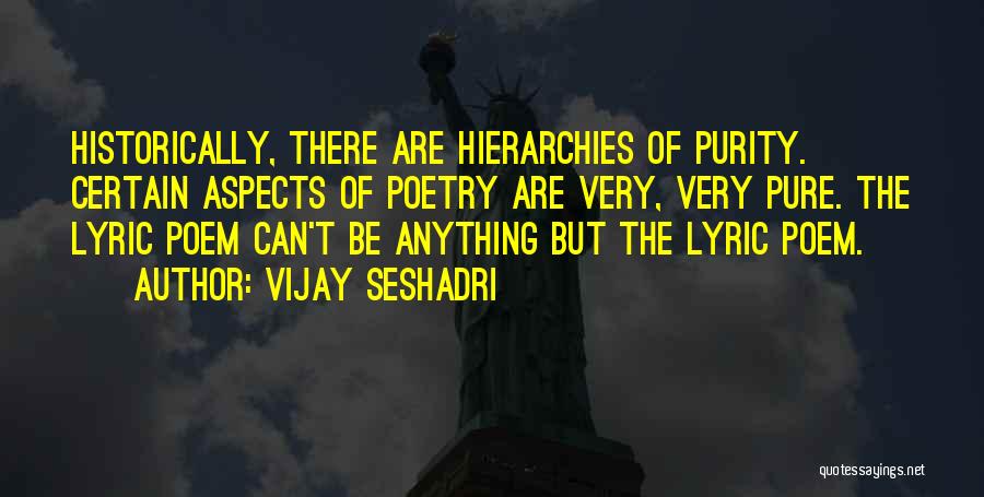 Vijay Seshadri Quotes 1789084