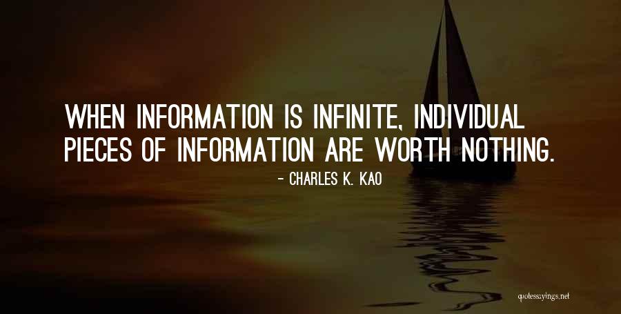 Viju Menon Quotes By Charles K. Kao Viju Menon Quotes By Charles K. Kao