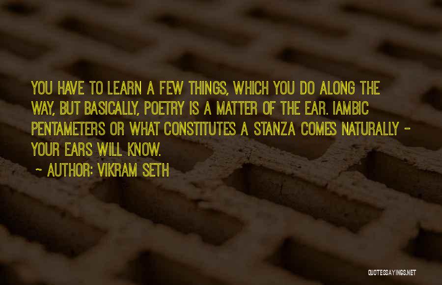 Vikram Seth Quotes 730582