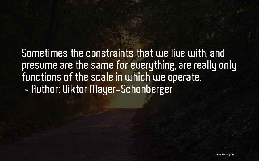 Viktor Mayer-Schonberger Quotes 2106024