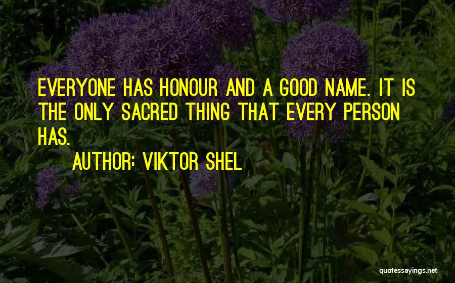 Viktor Quotes By Viktor Shel