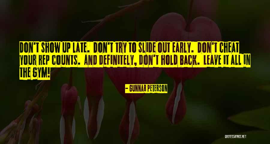 Viky Bohra Quotes By Gunnar Peterson Viky Bohra Quotes By Gunnar Peterson