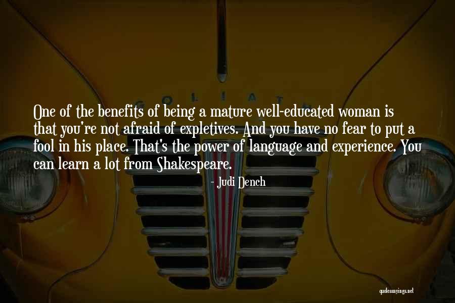 Vilciens Ozolnieki Quotes By Judi Dench Vilciens Ozolnieki Quotes By Judi Dench