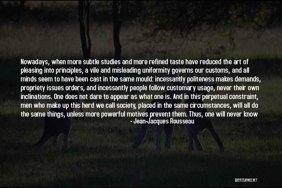Vile Person Quotes By Jean-Jacques Rousseau Vile Person Quotes By Jean-Jacques Rousseau