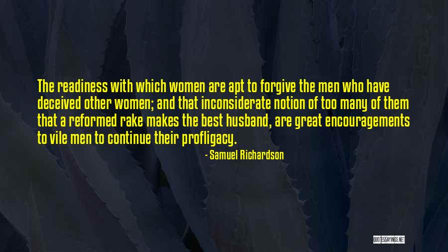 Vile Quotes By Samuel Richardson