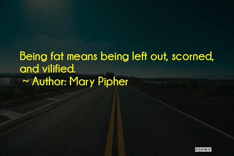 Vilified Quotes By Mary Pipher