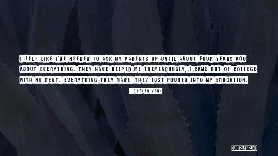 Villads Quotes By Steven Yeun Villads Quotes By Steven Yeun