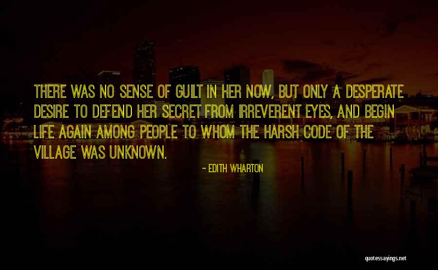 Village Life Quotes By Edith Wharton