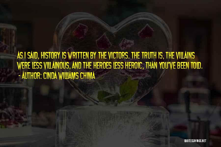 Villainous Quotes By Cinda Williams Chima