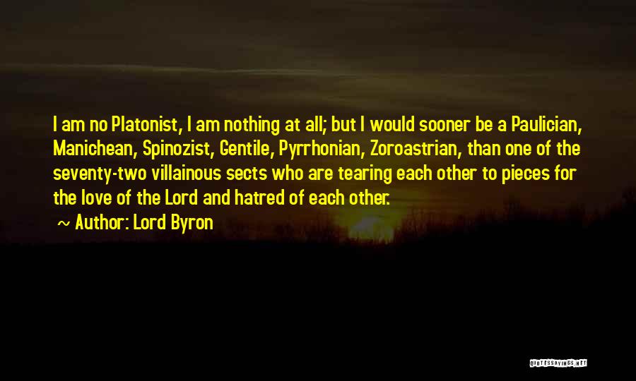 Villainous Quotes By Lord Byron