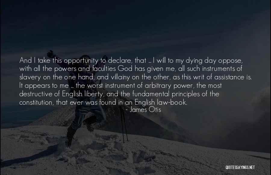 Villainy Quotes By James Otis Villainy Quotes By James Otis
