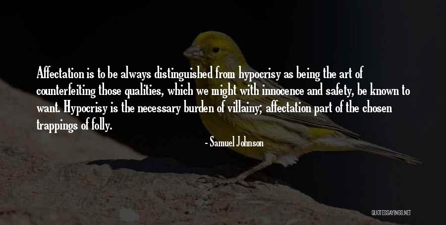 Villainy Quotes By Samuel Johnson