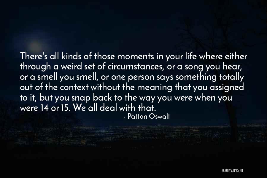 Villaveces Athens Quotes By Patton Oswalt Villaveces Athens Quotes By Patton Oswalt