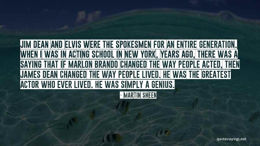 Villeside Quotes By Martin Sheen Villeside Quotes By Martin Sheen