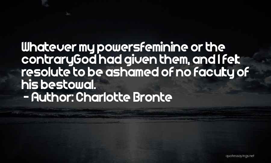 Villette Quotes By Charlotte Bronte