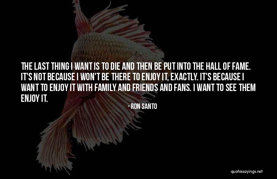 Villot Quotes By Ron Santo Villot Quotes By Ron Santo