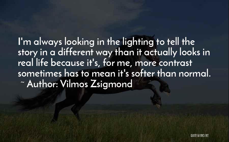 Vilmos Zsigmond Quotes 1789395