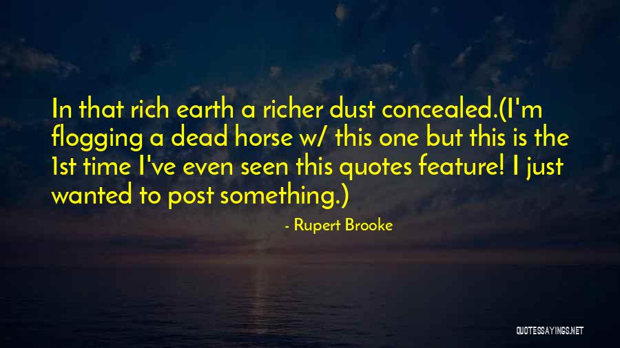Viluppuram Quotes By Rupert Brooke Viluppuram Quotes By Rupert Brooke