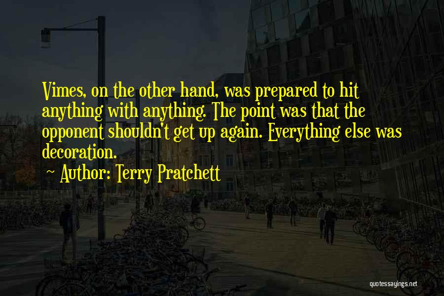 Vimes Quotes By Terry Pratchett