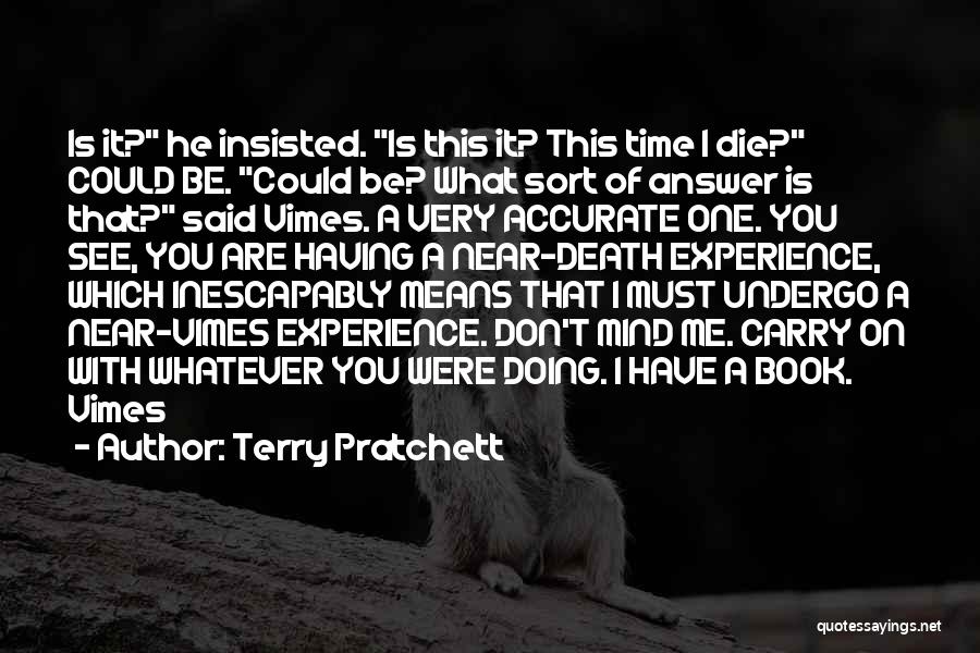 Vimes Quotes By Terry Pratchett