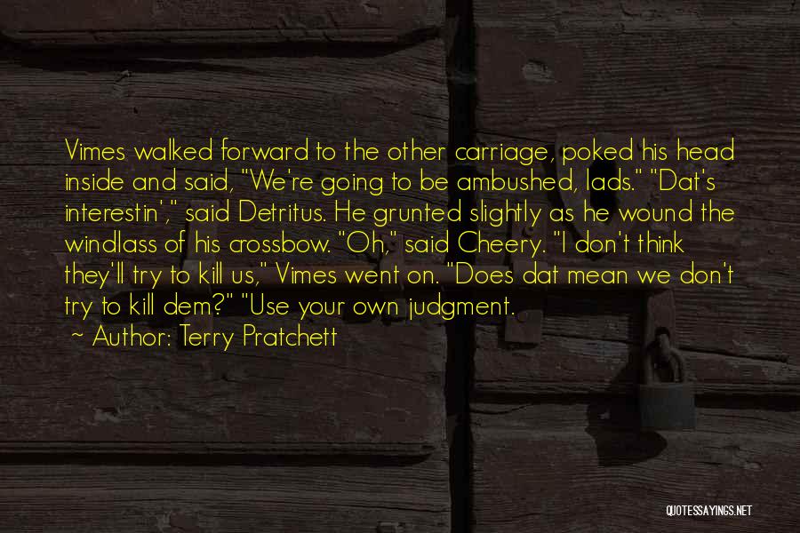 Vimes Quotes By Terry Pratchett