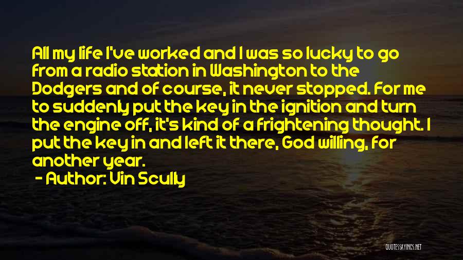 Vin Scully Dodgers Quotes By Vin Scully