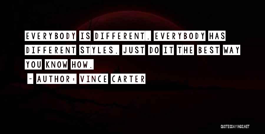 Vince Carter Quotes 2142009