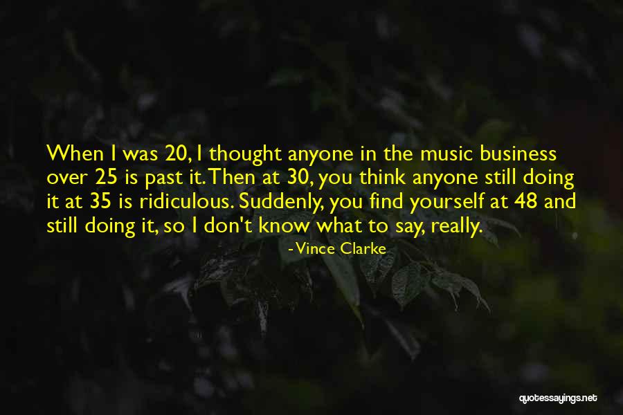 Vince Clarke Quotes 146339 Vince Clarke Quotes 146339