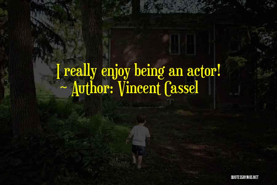 Vincent Cassel Quotes 251386