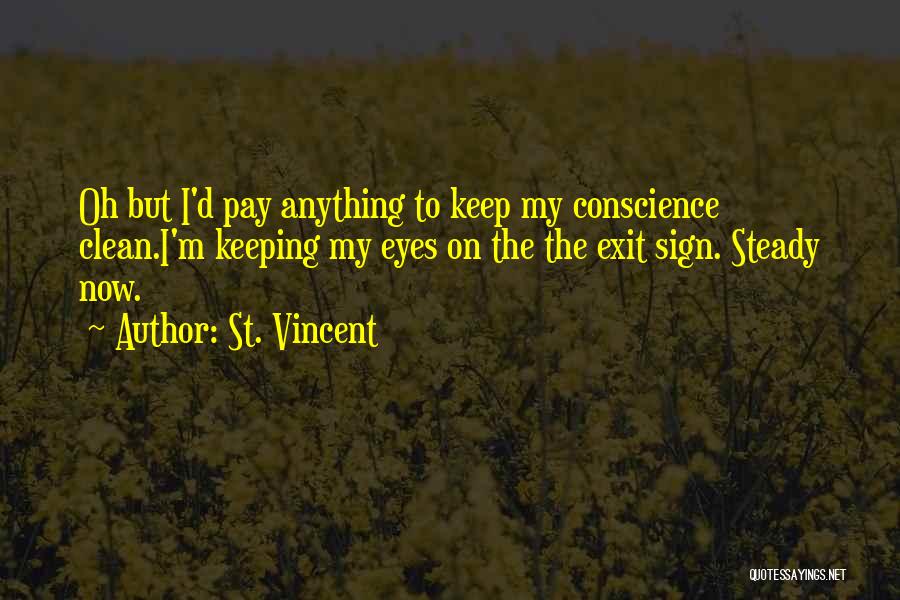 Vincent Quotes By St. Vincent