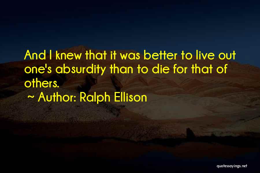 Vincera Surgery Quotes By Ralph Ellison