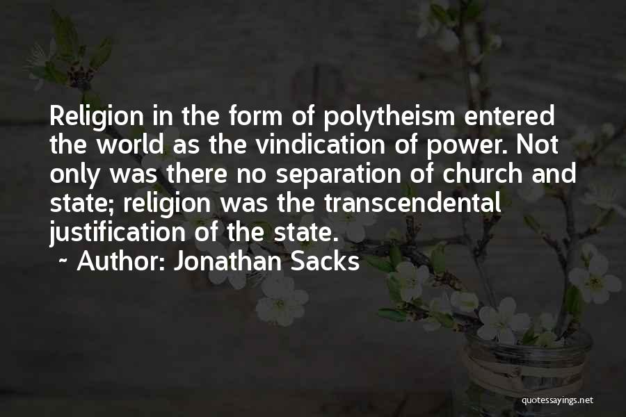 Vindication Quotes By Jonathan Sacks