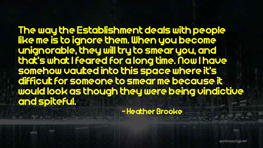 Vindictive Quotes By Heather Brooke