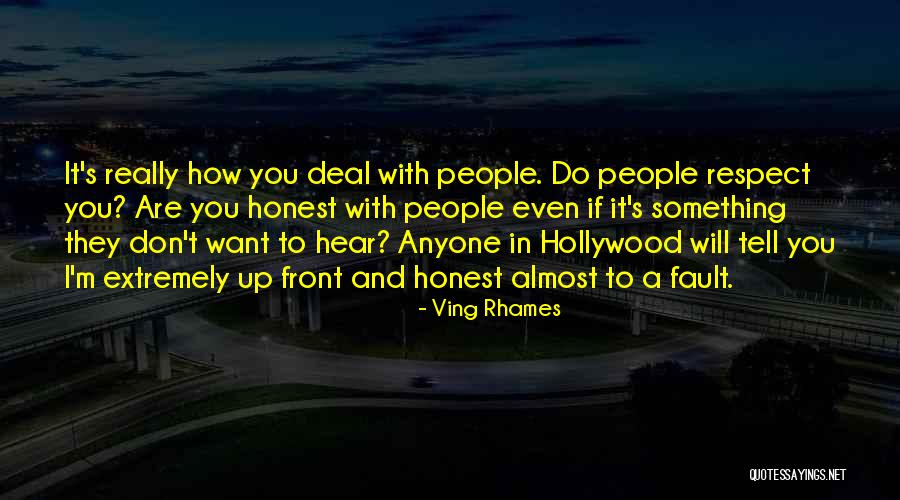 Ving Rhames Quotes 922845 Ving Rhames Quotes 922845